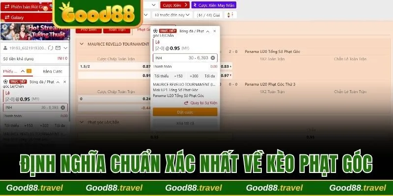 Định nghĩa chuẩn xác nhất về kèo phạt góc